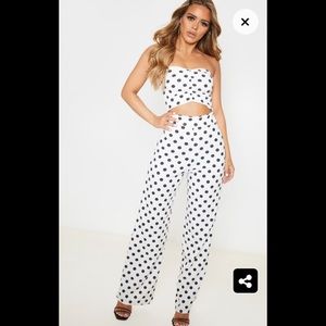 Pretty Little Things polka dot jumpsuit